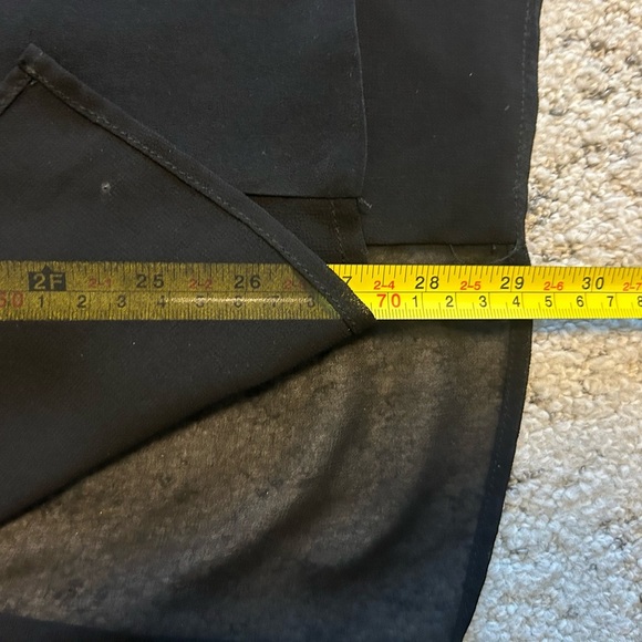 Bailey 44 sheer flowing slit blouse- I believe silk size S excellent cond - Picture 9 of 10